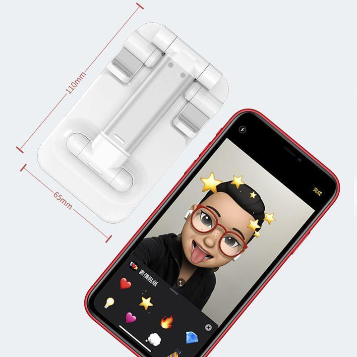 Norvo | Justerbar Ergonomisk Sammenleggbar Tablet/Telefon Stativ