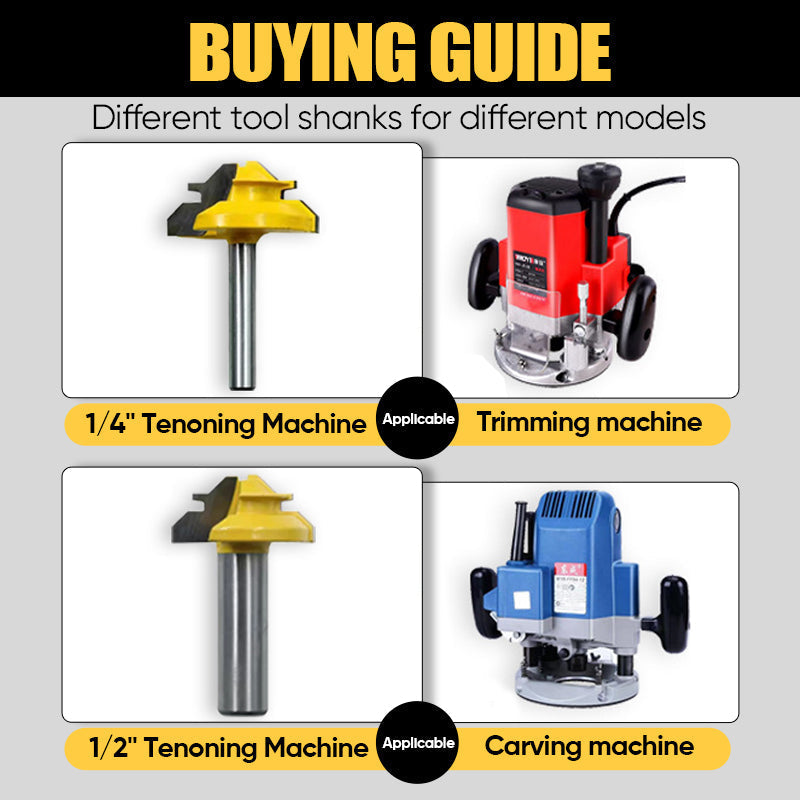 Norvo | Router Bit 45-graders limfuge låsemiter