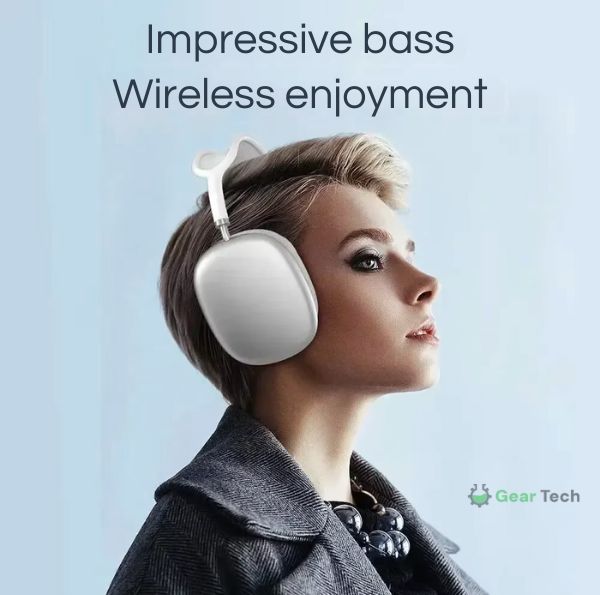 Norvo | PRO Trådløse Hodetelefoner | Krystallklar Lyd, Ultimat Komfort & Opptil 40 Timer Batterilevetid for Hjemmebruk og På Farten