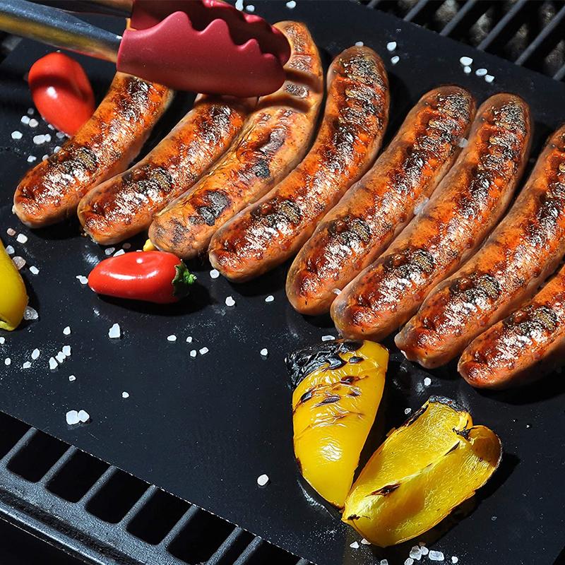 Norvo | Non-stick BBQ grillmatte med skjæringsboks