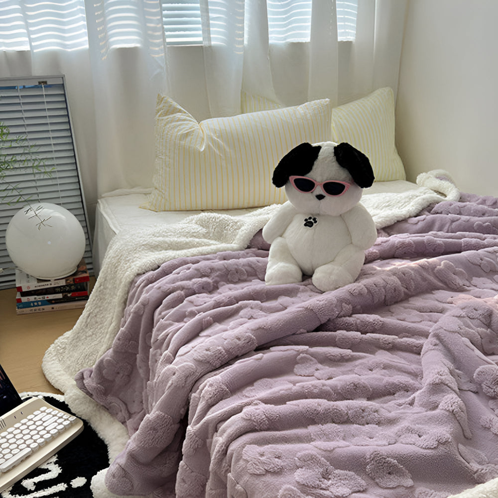 Norvo | Cloud Flower Snuggle Blanket