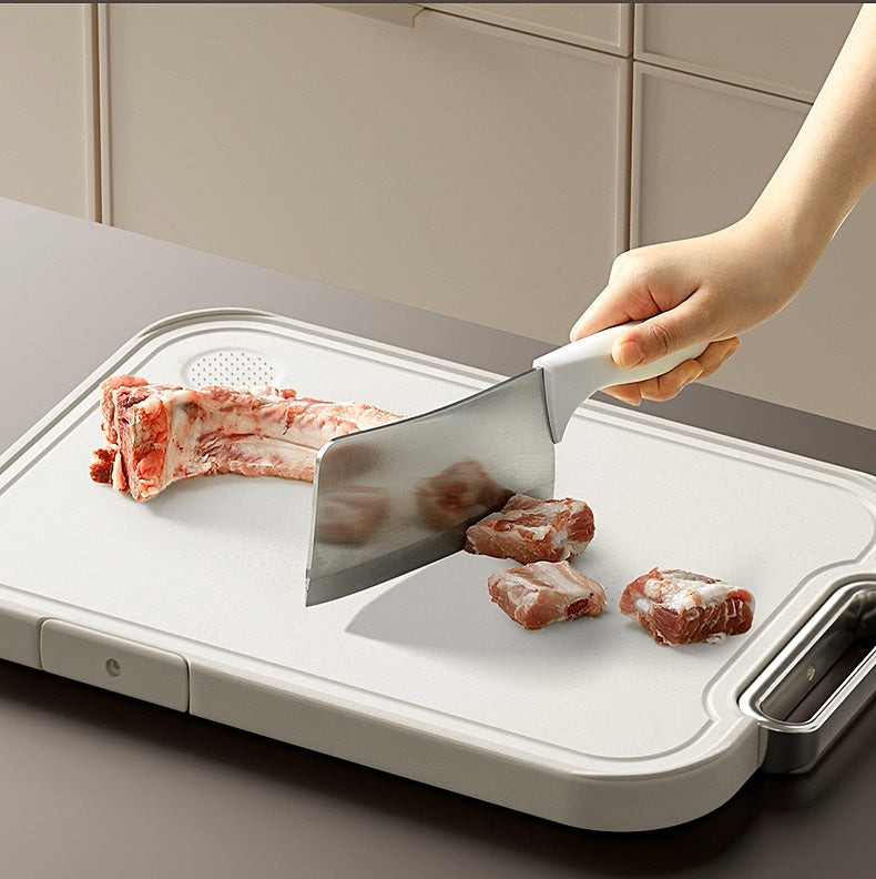 Norvo | Ren Titan Dobbelt-Sidig Skjærefjøl - Antibakteriell, Mugguttall, Matklasse Kjøkken nødvendig