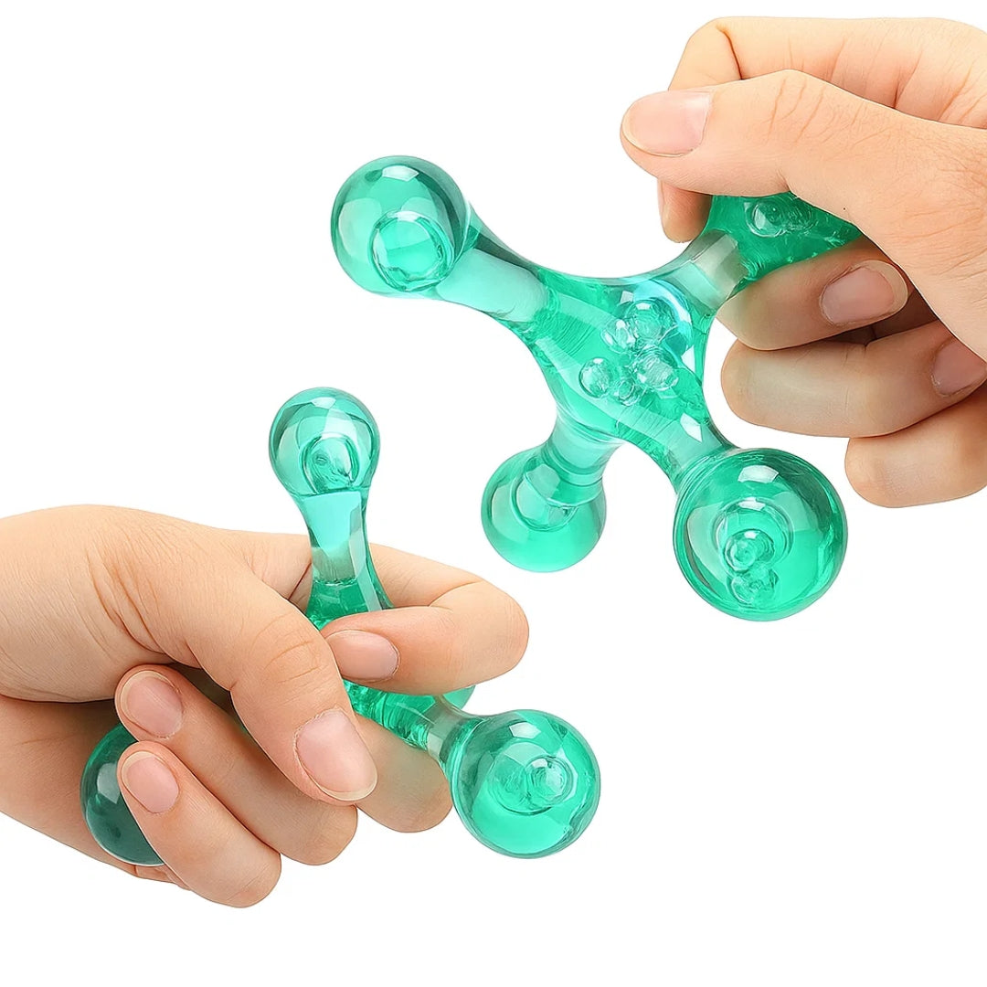 Dypvevsmassasje smerterelief – Kompakt håndholdt – Lindrer knuter og spenninger i rygg, nakke, ben Norvo