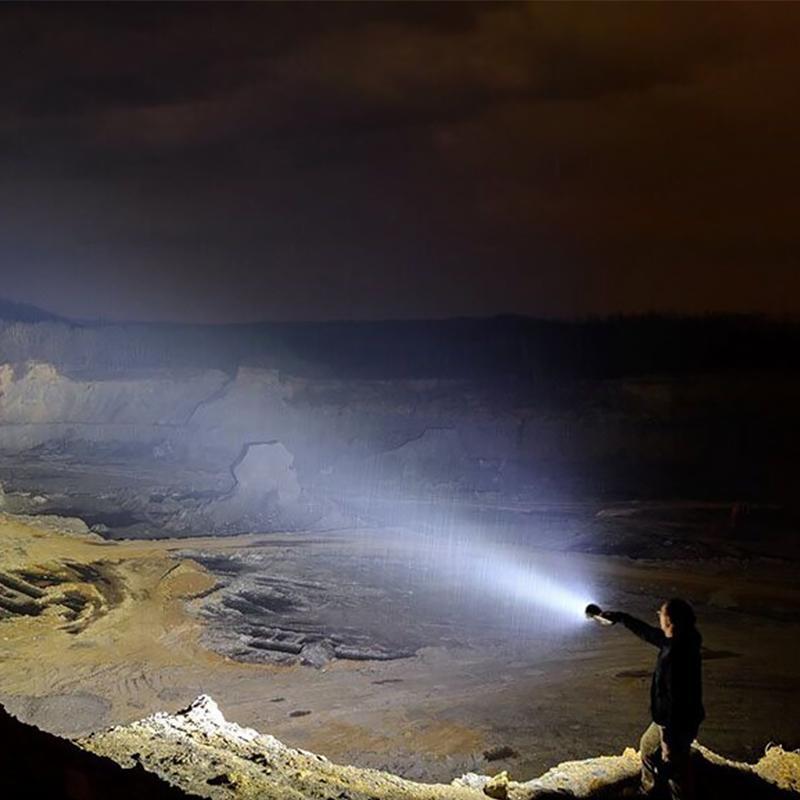 Norvo | 30000-5000 Lumen Høy Effekt LED Fakkel, vanntett