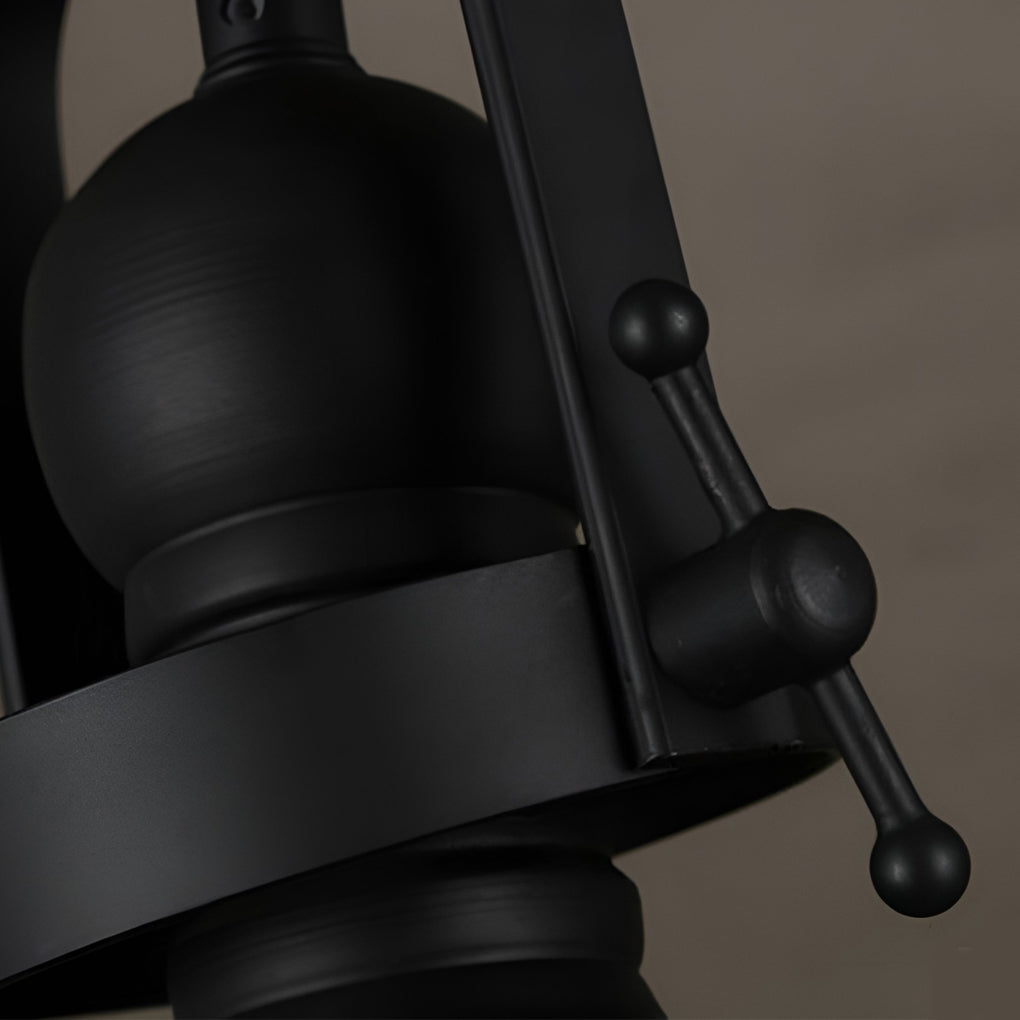 Norvo | Antikk Glass Jern Retro Industriell Kransekage Pendellamper Taklamper