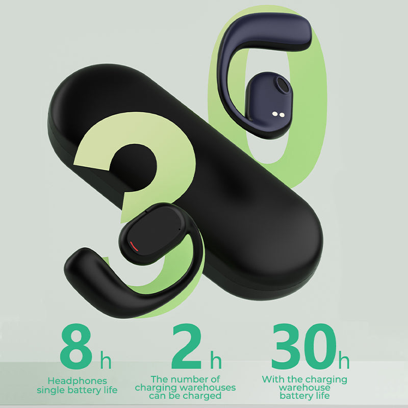 Norvo | AirBeat Flex Open Ear Bluetooth-hodetelefoner – Behagelig og sikker sport