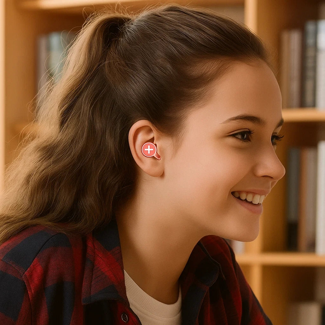 Blokker snorking og bystøy – Myk silikonpassform – Gjenbrukbar og hygienisk – Ideell for side-sovende og reise Norvo