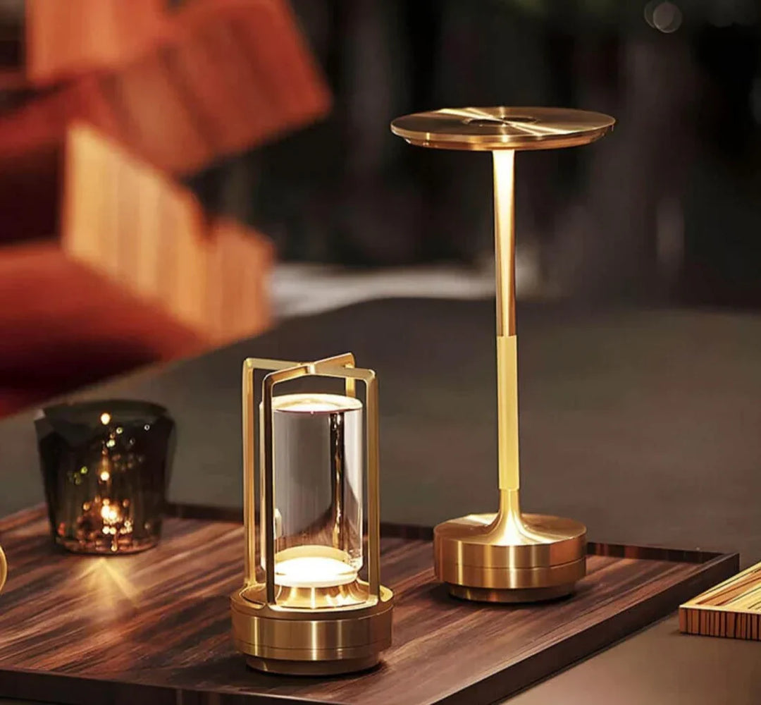 Norvo | Vanntett og Bærbar Krystall Bordlampe - AuroraGlow