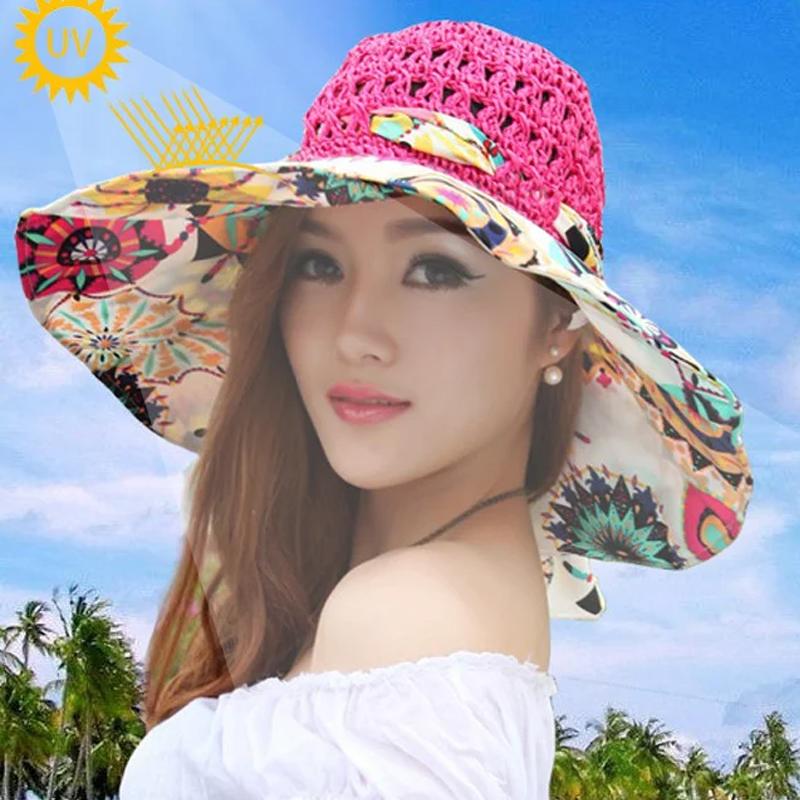 Norvo | Fashion Hollow Printed Sun Hat