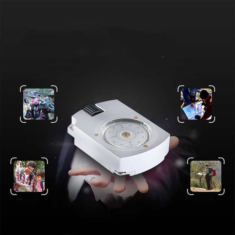 Norvo | Multifunksjonell Vanntett Utendørskart Avstandsmåler Kompass