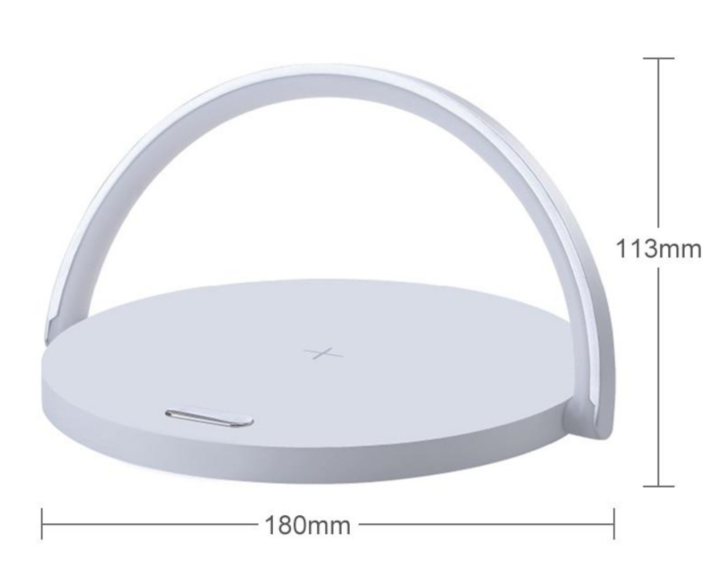 Bowlight Design™ - Stilig 3-i-1 Nattlys med Qi-lader Norvo