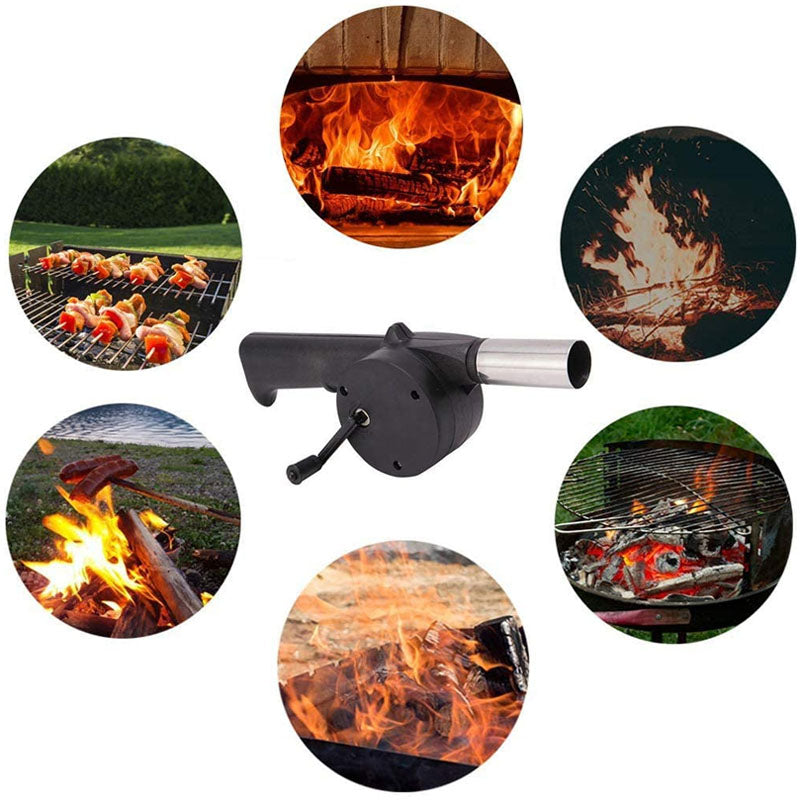 Bærbar håndblåser for grilling | Norvo