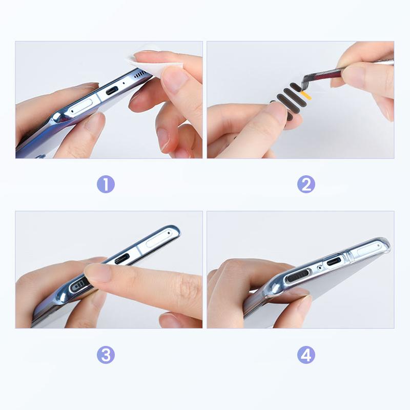 Norvo | Mobiltelefon Støvbeskyttelsesnett Klistremerke