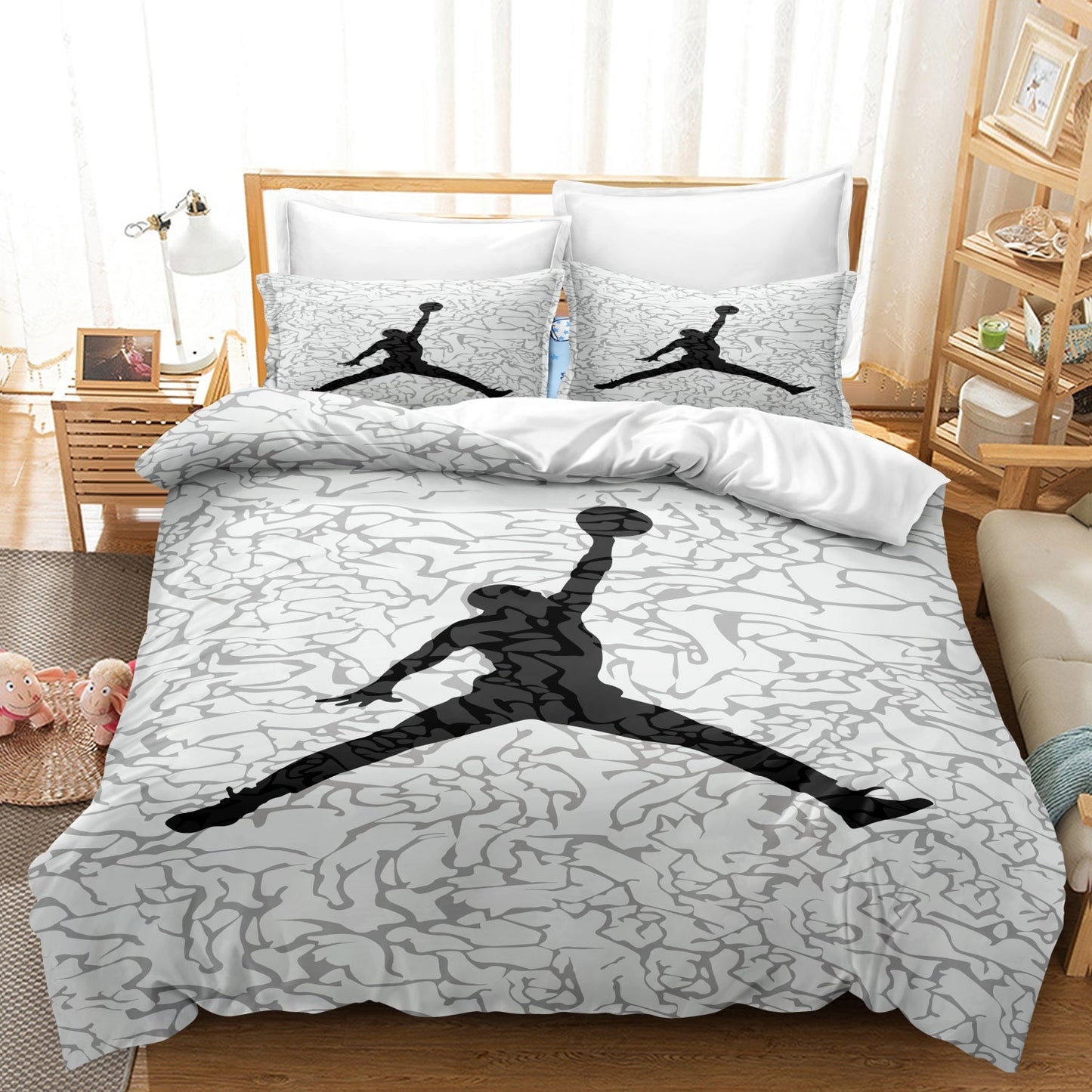 Norvo | Sporty Luxury Basketball Duvet Cover Set - Ultimate Sleep Comfort