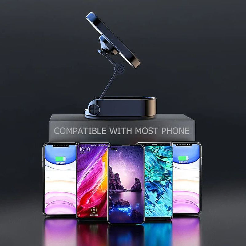 Norvo | Legering sammenleggbar magnetisk biltelefonholder