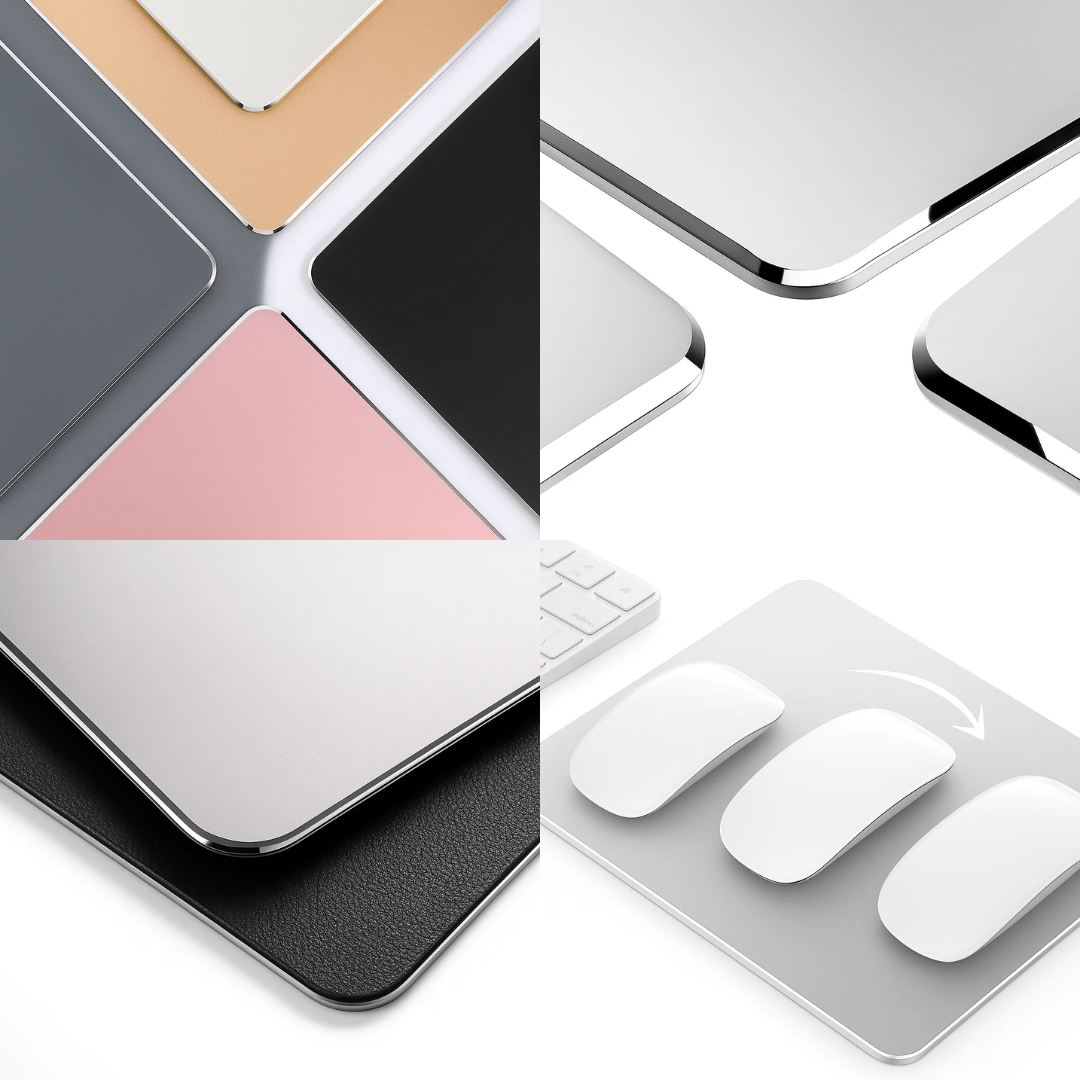 Precision Glide – Rigid Aluminium – Non-Slip Stability – Durable Easy-Clean Surface – Work & Gaming Use Norvo
