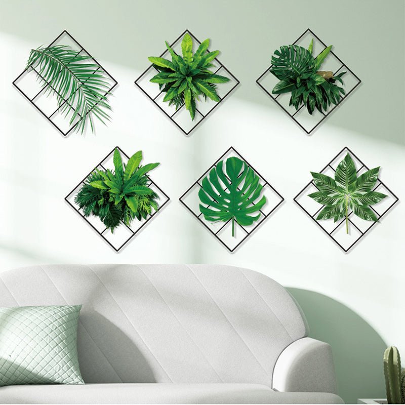 Norvo | Plante klistremerker - Illusjon av realistiske planter - Dekorer med stil