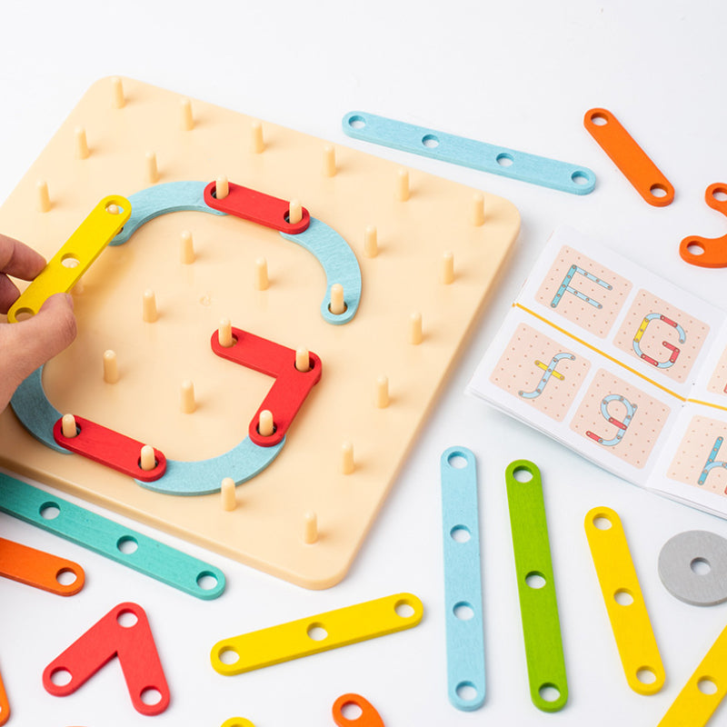 Norvo | Montessori pegboard puslespill