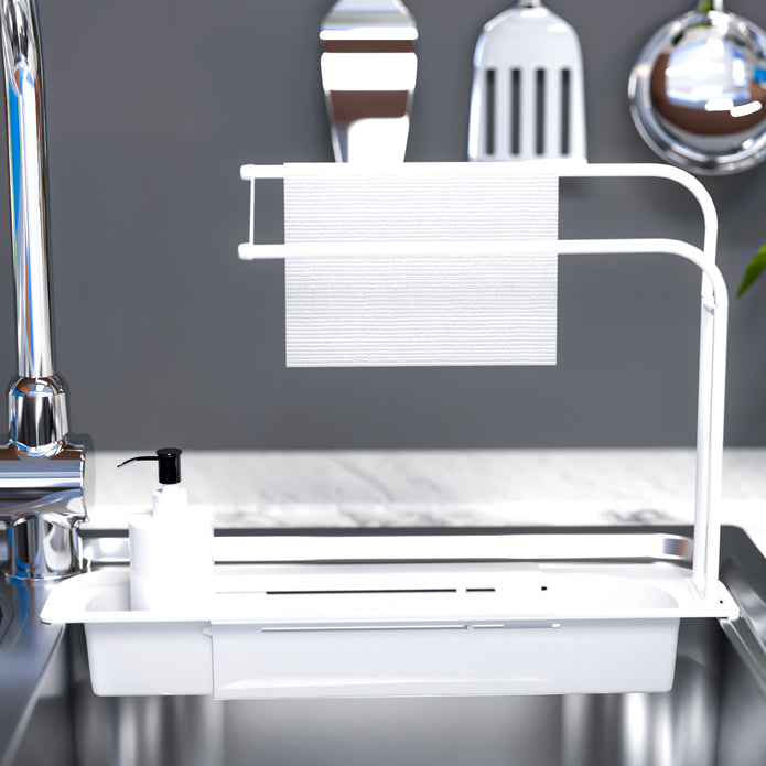 Norvo | Multi Funksjonell Teleskopisk Vask Organisator