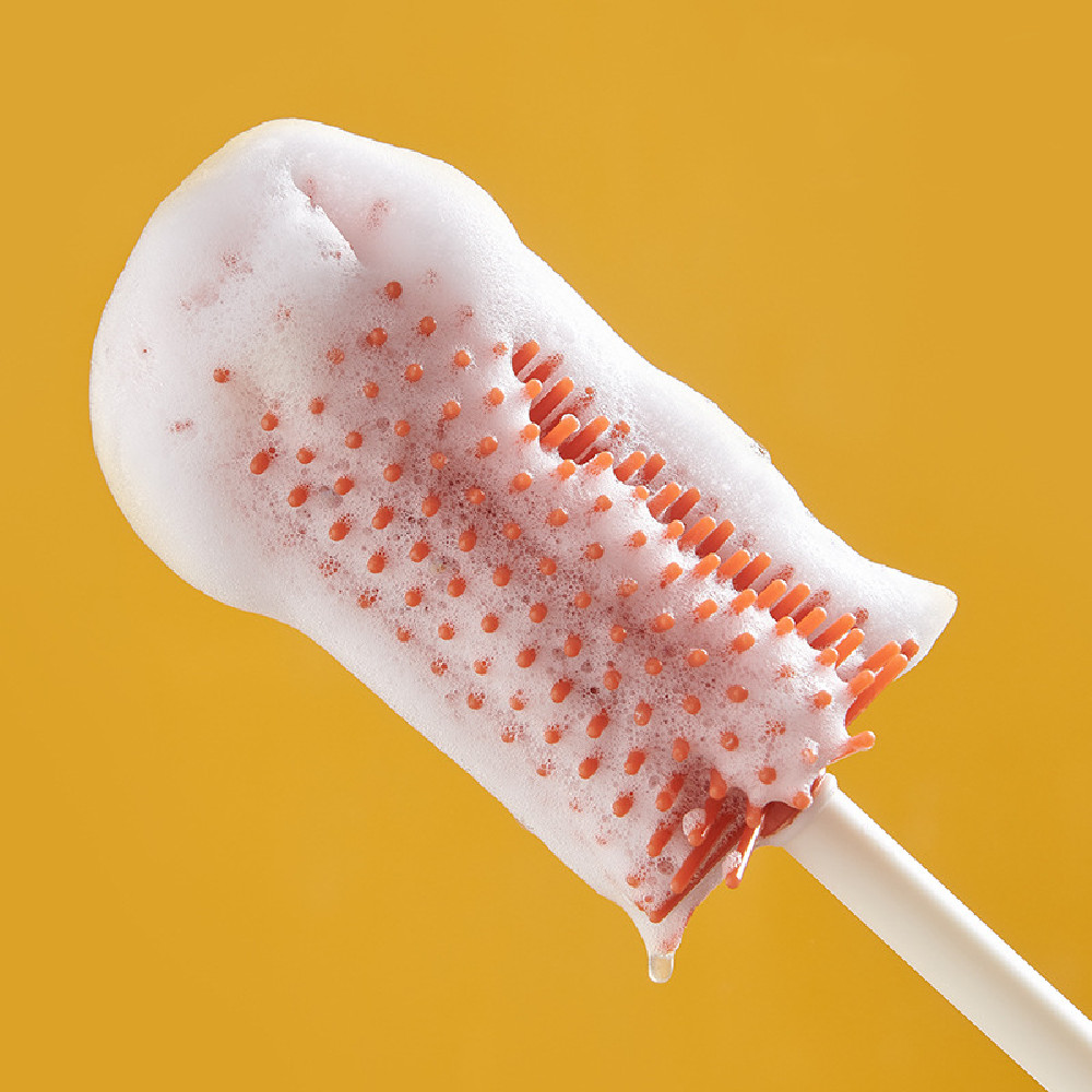 Norvo | Flaske Rengjøringssett for Babyflasker – 5-dels Rengjøringssett med Holder