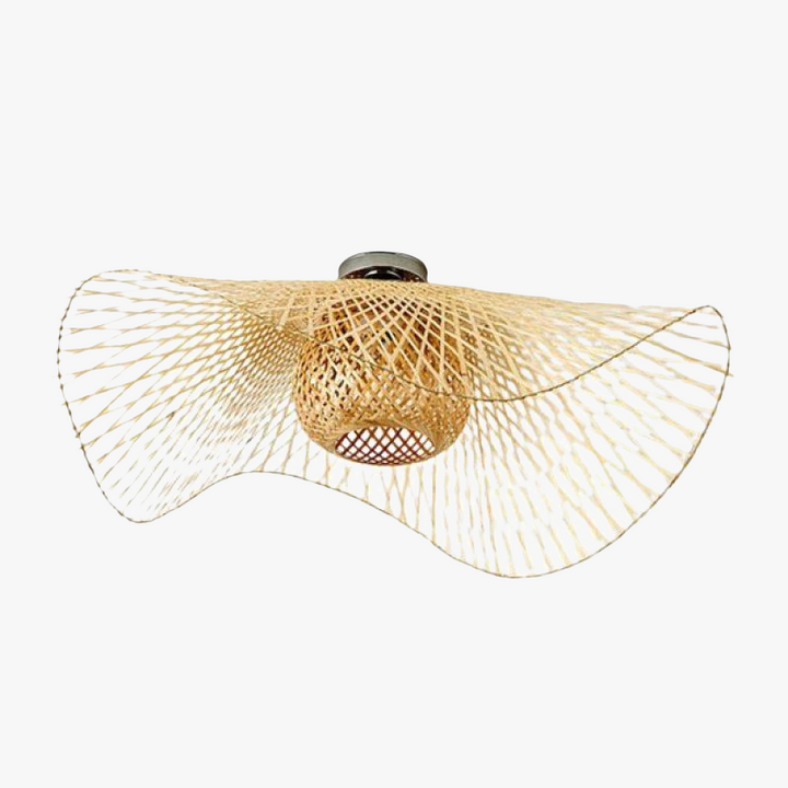 Norvo | MutoCraft - Elegant rattan pendellampe med japanske influenser