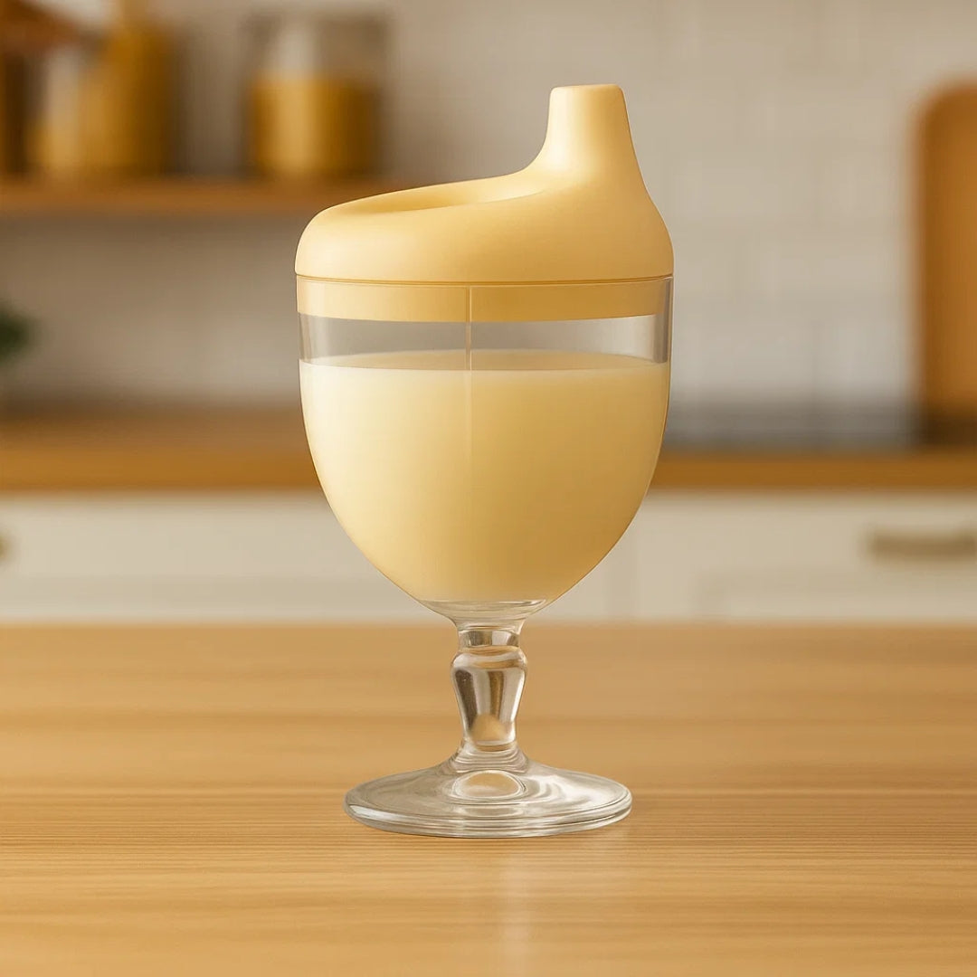 No-Spill Silikone – Easy-Grip Håndtak – Støtter Avvenning – Mess-Fri Drikking for Småbarn Norvo