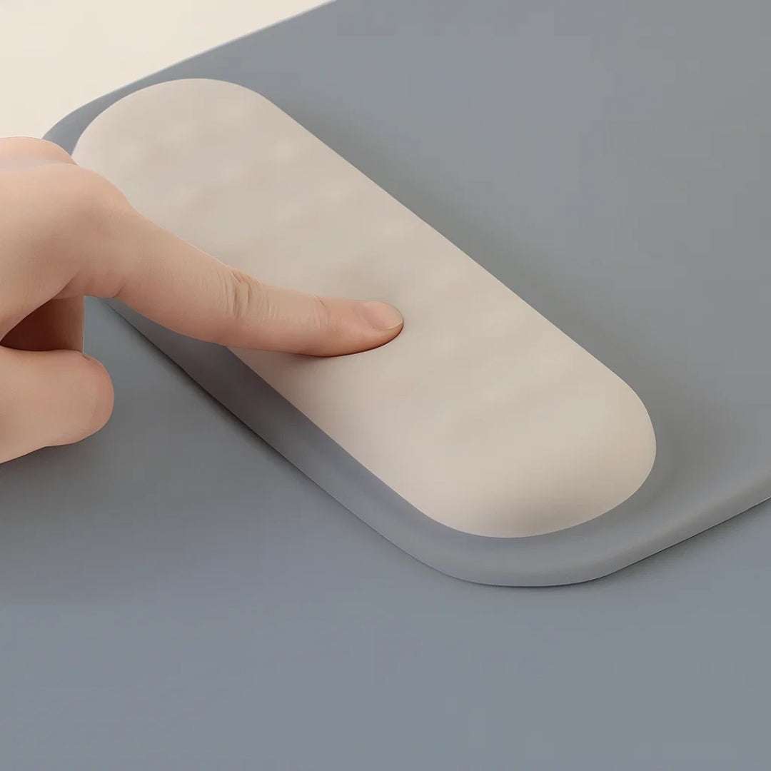 Håndleddstøtte – Silikonpolstret Antiskli – Lindrer Belastning – For Lange Timer på Kontor eller Spill Norvo