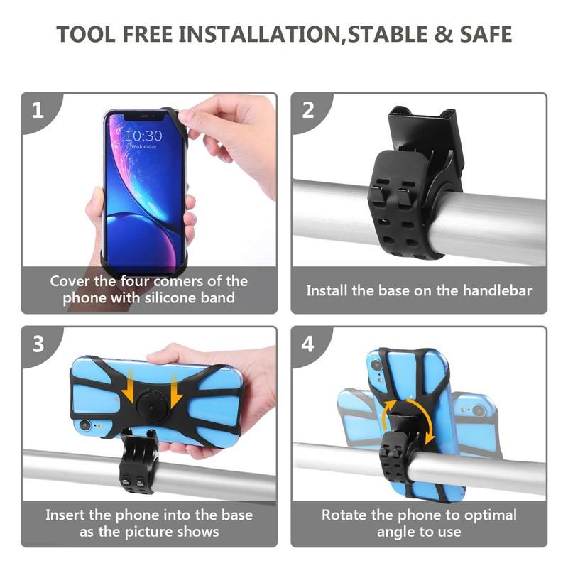Norvo | Universell Sykkel Telefonholder
