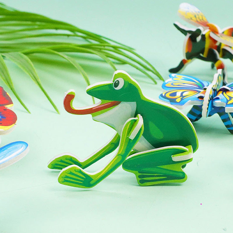 Norvo | Barns Læring 3D Puslespill Leketøy (10 deler)