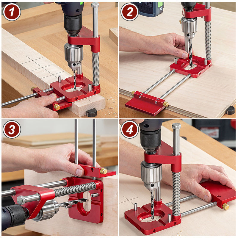 Norvo | PrecisieFix | Justerbar Trearbeidshjelp for Nøyaktig Plassering