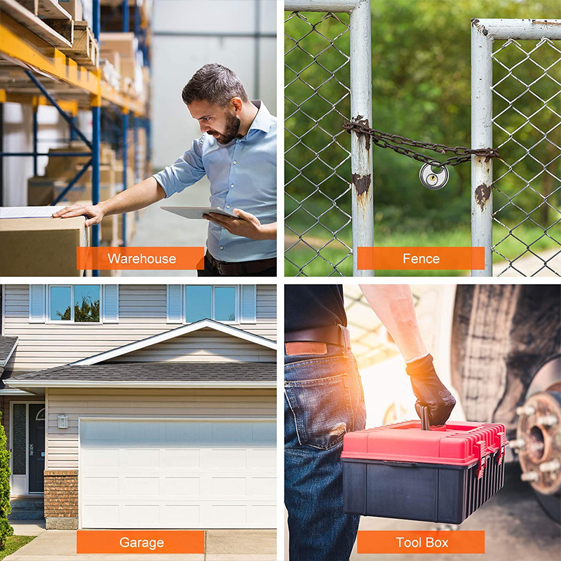 Norvo | Rustfritt Stål Mini Rund Lås