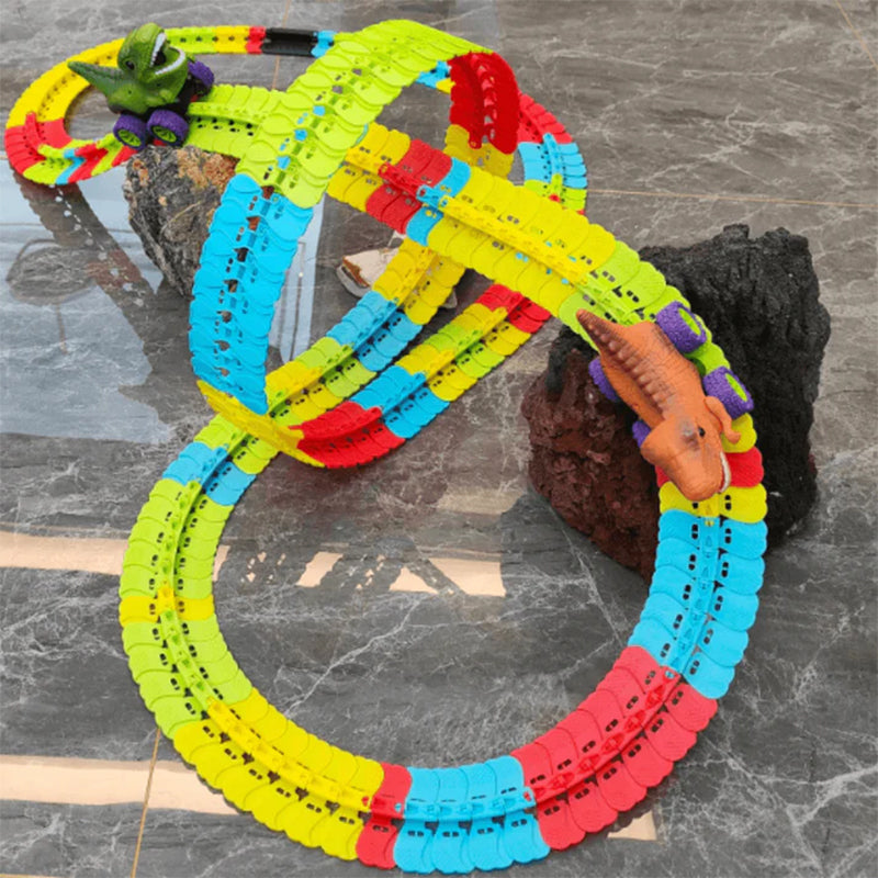 Norvo | Berg- og dalbane dinosaurbanebil