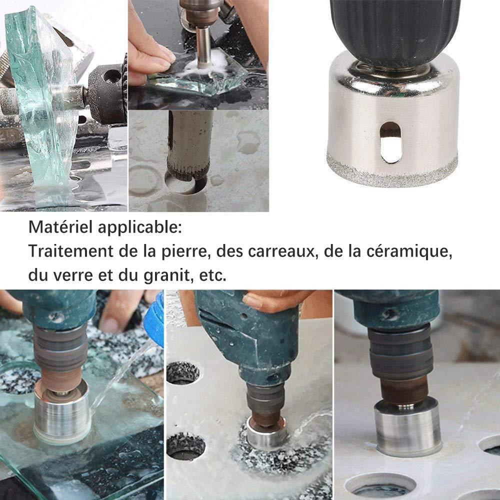 Diamant borhammer S (10 deler) | Norvo