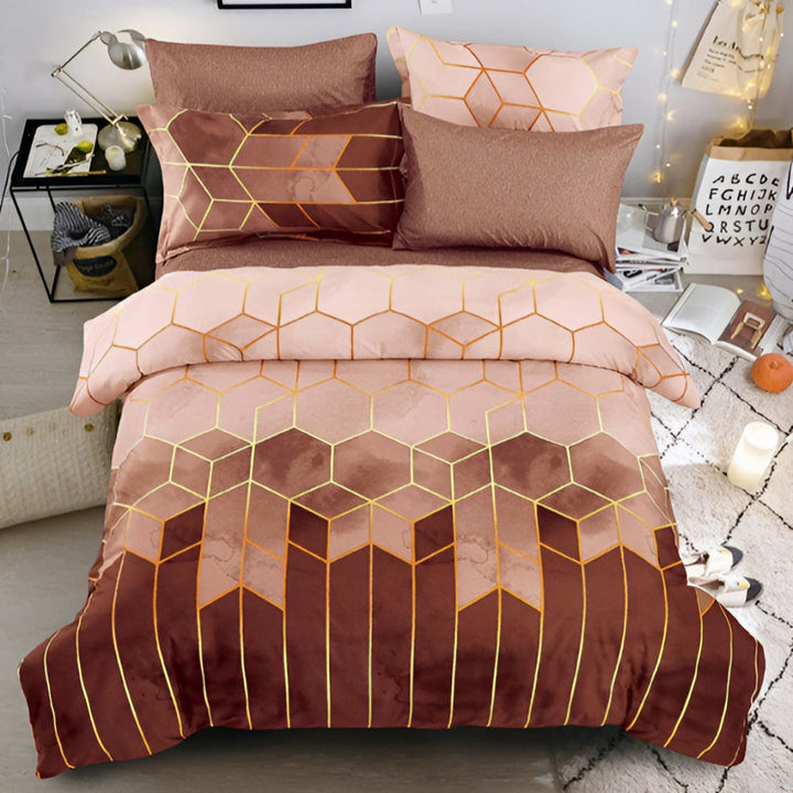 Norvo | Golden Cosmo Hive | 3pcs Dynecover Sett