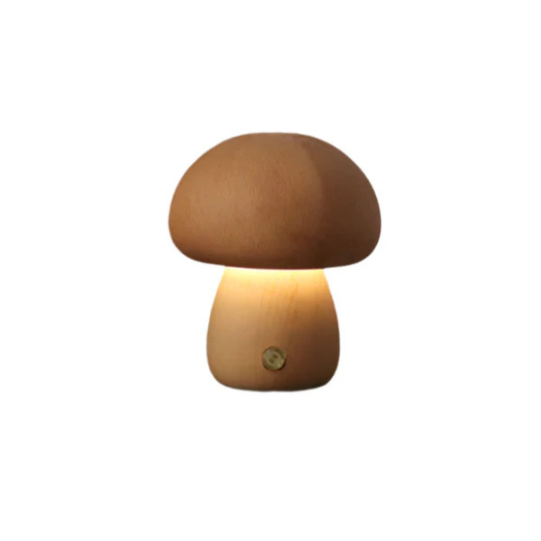Norvo | Oppladbar Bordlampe Laget av Tre