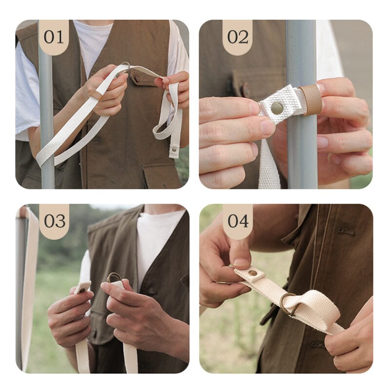 Norvo | Camping Justerbar Telt Lanyard