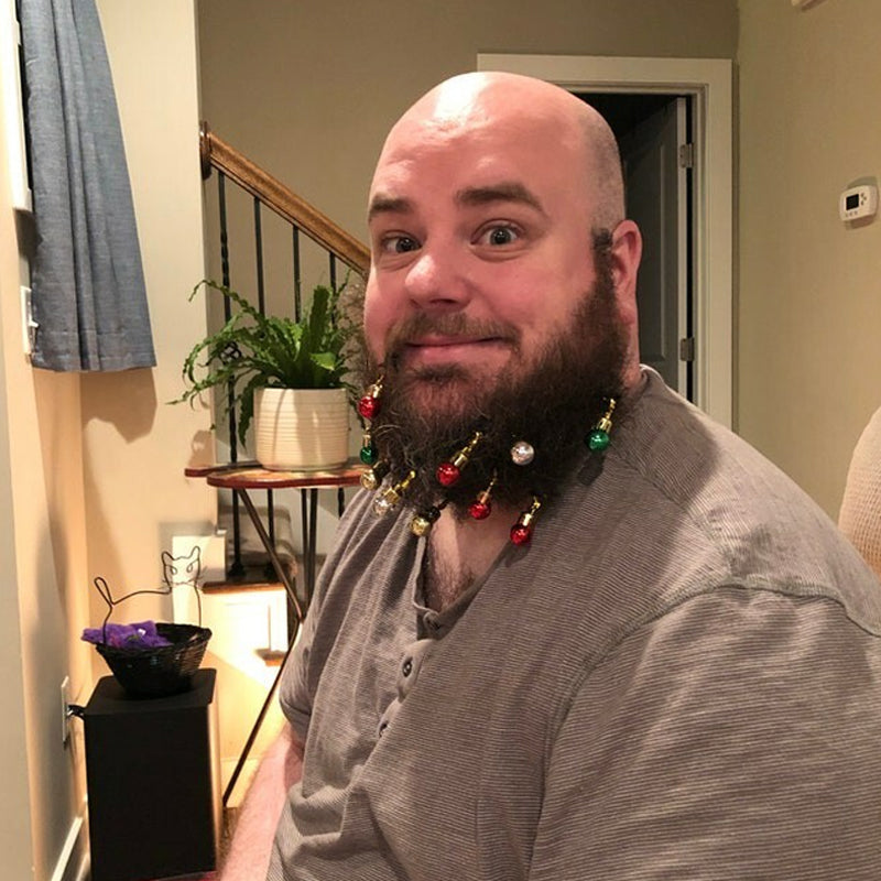 Norvo | Glitrende Skjegg Juledekorasjon Klokker