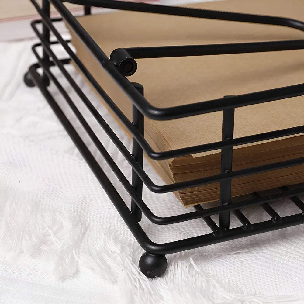 Norvo | Elegant Jern Serviett Holder