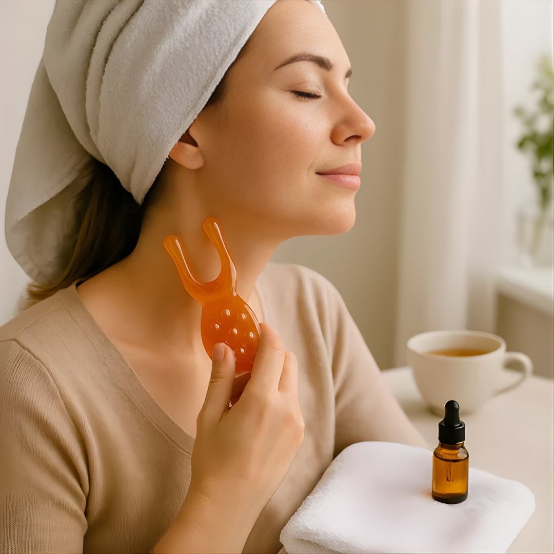 Kjevelinje & Kinnkontur – Jevn Harpiksdesign – Avrundingslindring – Strålende Hud – Hjemmeskulpturering Norvo