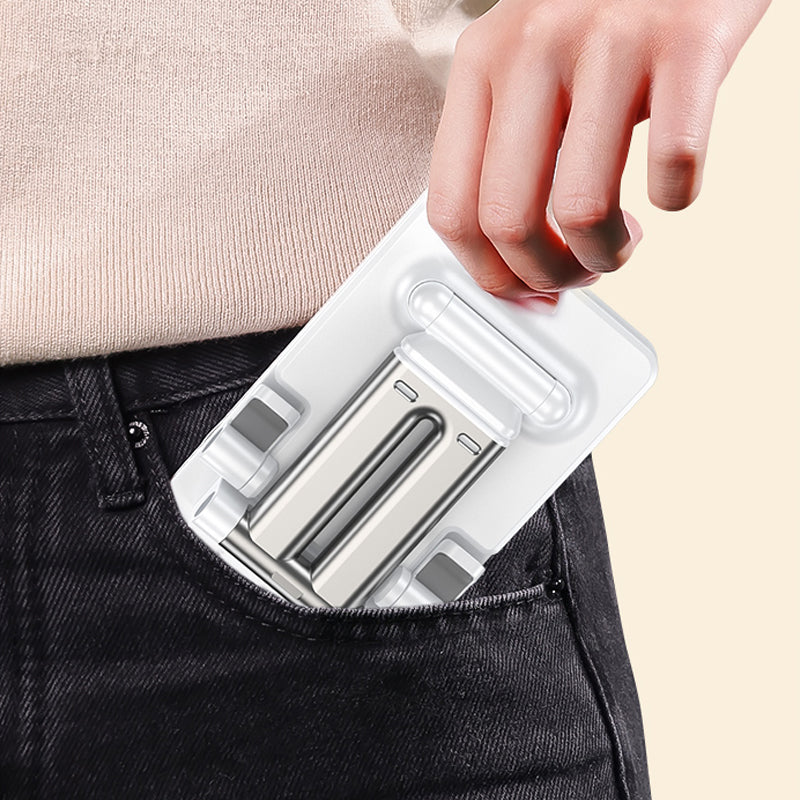 Norvo | Sammenleggbar skrivebords telefon nettbrettholder mobil skrivebord stativ