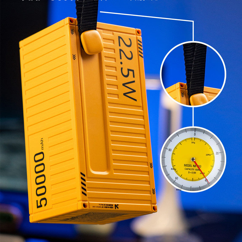 Norvo | 10000mAh Container Superrask Lading Power Bank