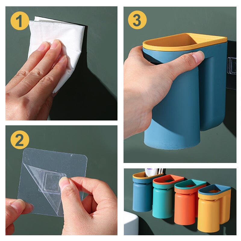 Norvo | Klistre-inn Tannbørsteholder