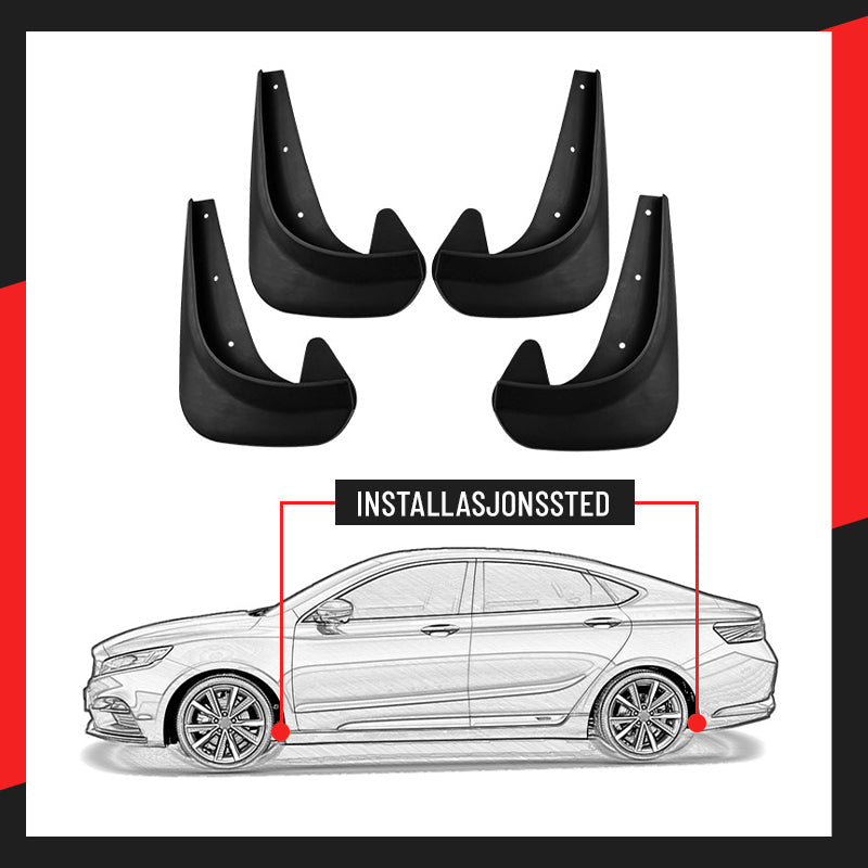 Norvo | Universell hjulskjerm til bil