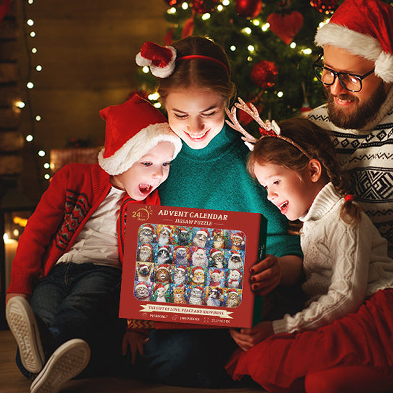 Norvo | Julekatter Adventskalender Puslespill