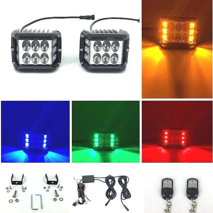 LED strobelys med tre sider for bil | Norvo