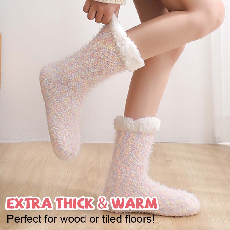 Norvo | WarmStep - Varme og sklisikre komfortsokker for føttene dine