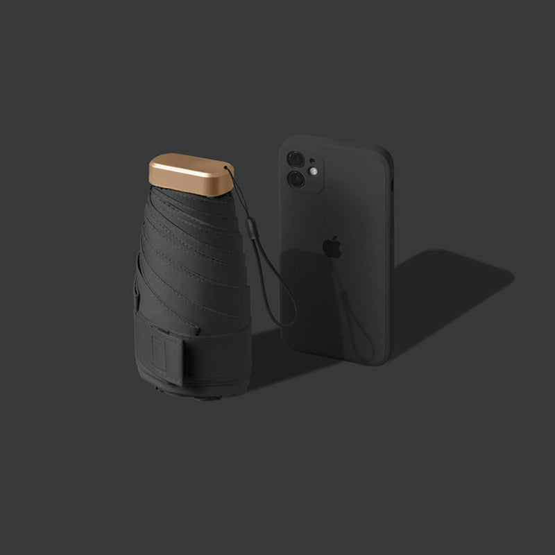 Norvo | Minibar bærbar UV-beskyttelsesparaply, for reise og pendling