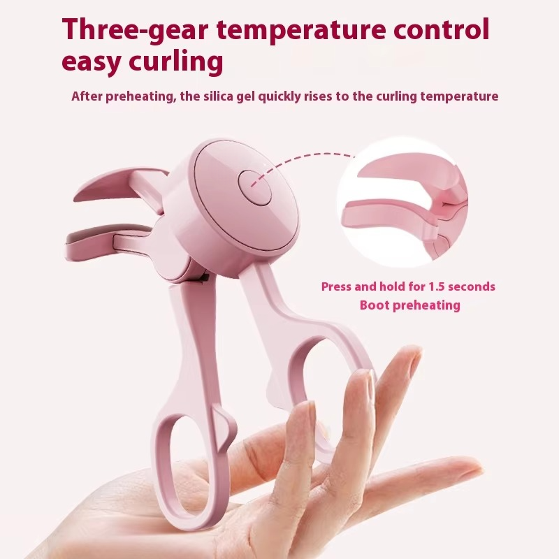 Norvo | Bærbar elektrisk øyenvippekrøller – Langvarig krøll og styling hele dagen