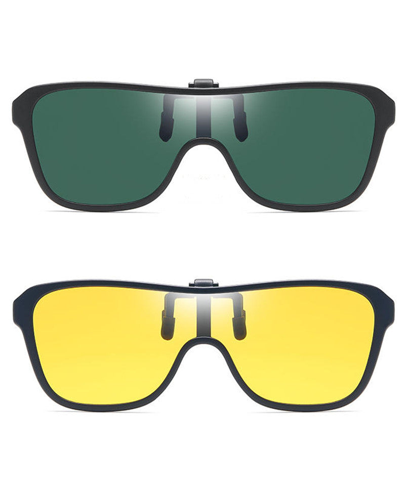 Norvo | Integrert Nærsynthets Briller Clip-On For Dag Og Natt