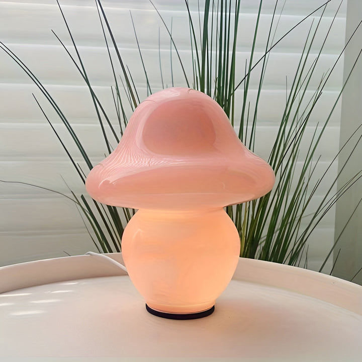 Norvo | MushroomDream Lampe – Fortryllende Glassbelysning med Sopps mønster